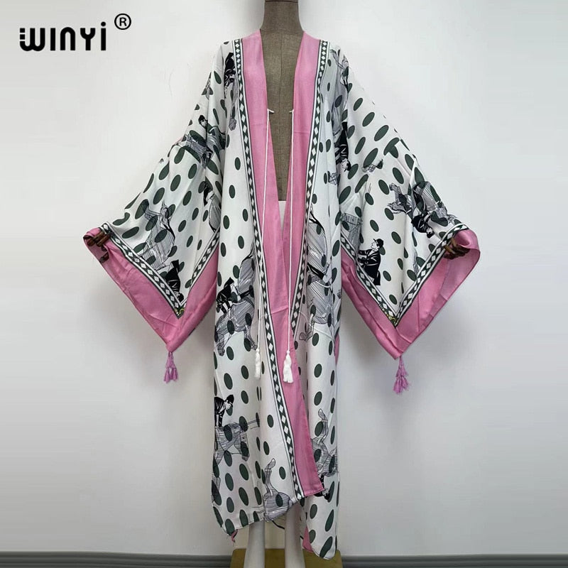 Rich Auntee Boho Kimono
