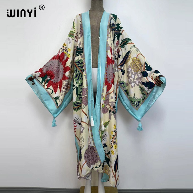 Rich Auntee Boho Kimono