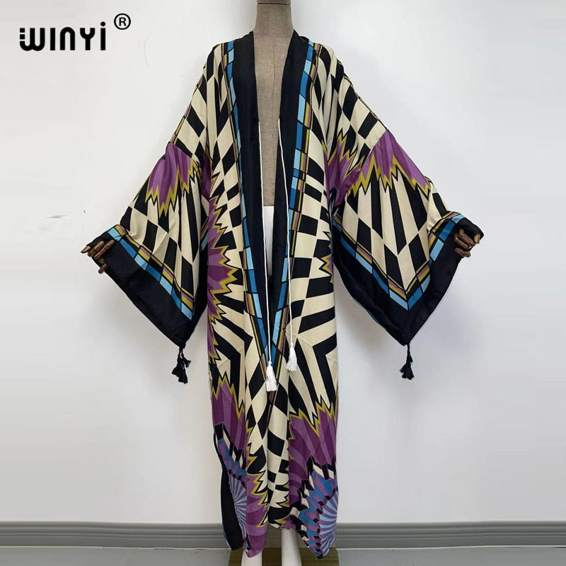 Rich Auntee Boho Kimono