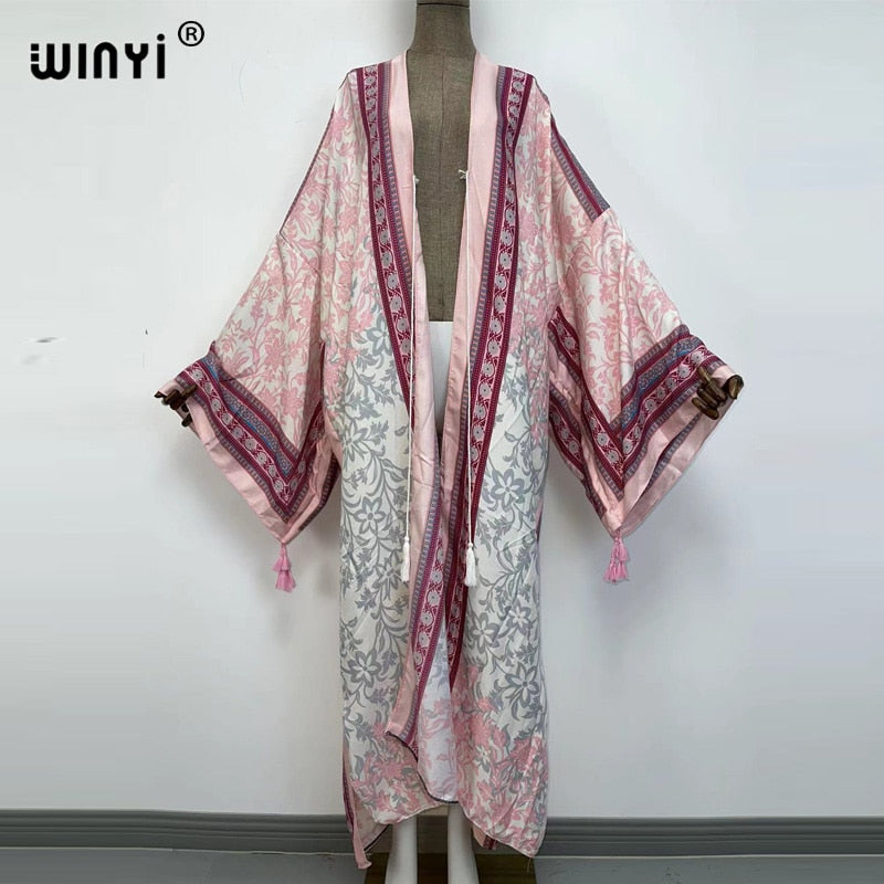Rich Auntee Boho Kimono