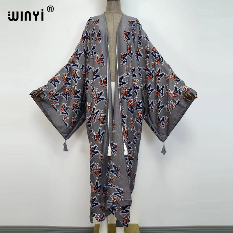 Rich Auntee Boho Kimono