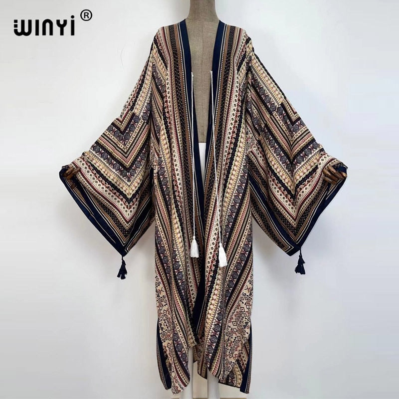 Rich Auntee Boho Kimono
