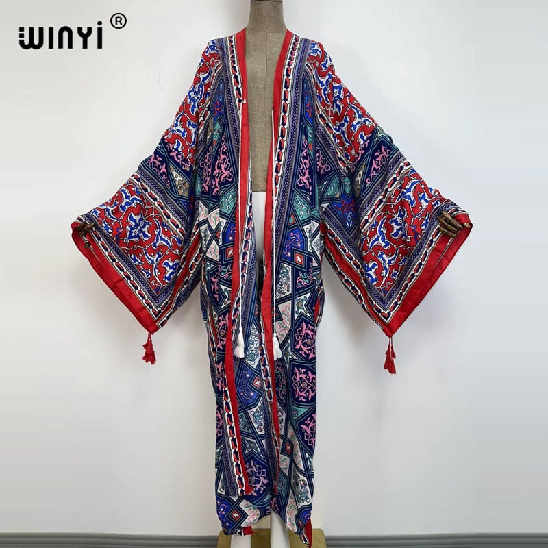 Rich Auntee Boho Kimono