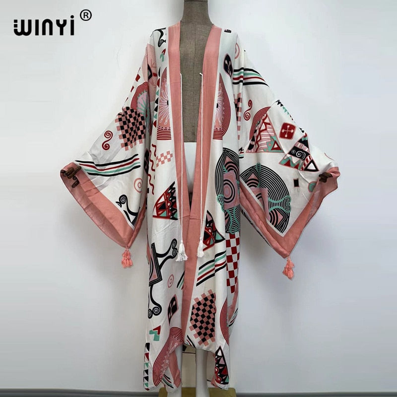 Rich Auntee Boho Kimono