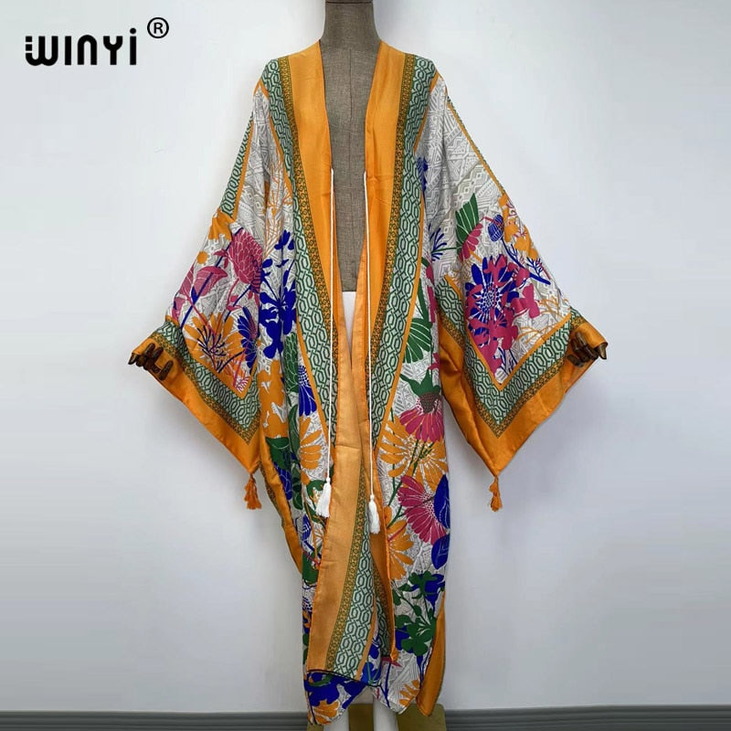 Rich Auntee Boho Kimono