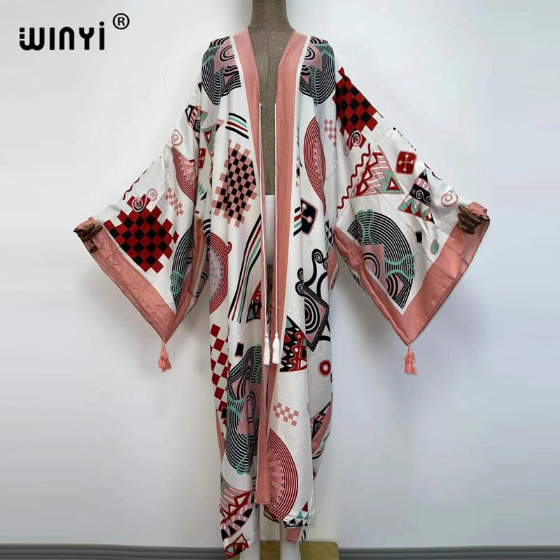 Rich Auntee Boho Kimono