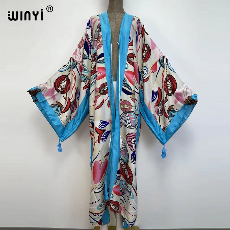 Rich Auntee Boho Kimono
