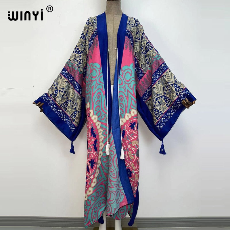 Rich Auntee Boho Kimono