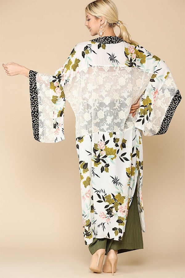 Field of Flowers Kimono