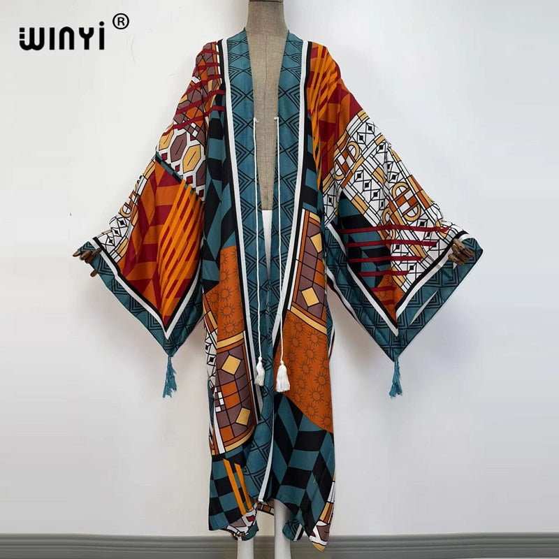 Rich Auntee Boho Kimono