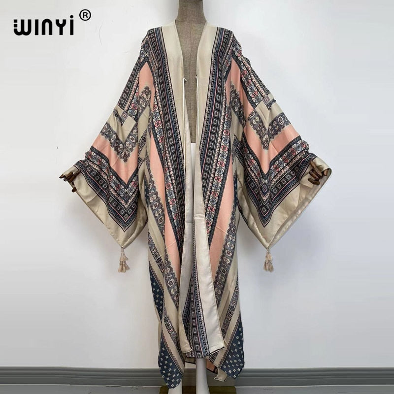 Rich Auntee Boho Kimono