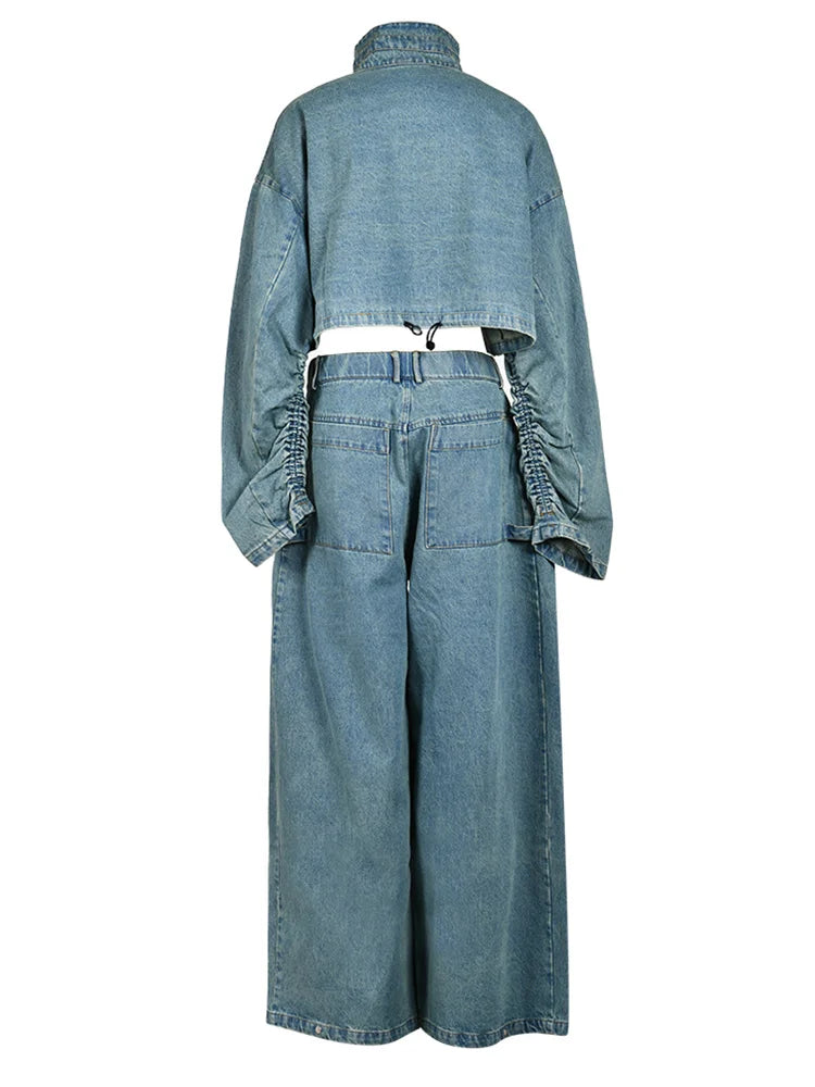 Not Basic Denim Suit