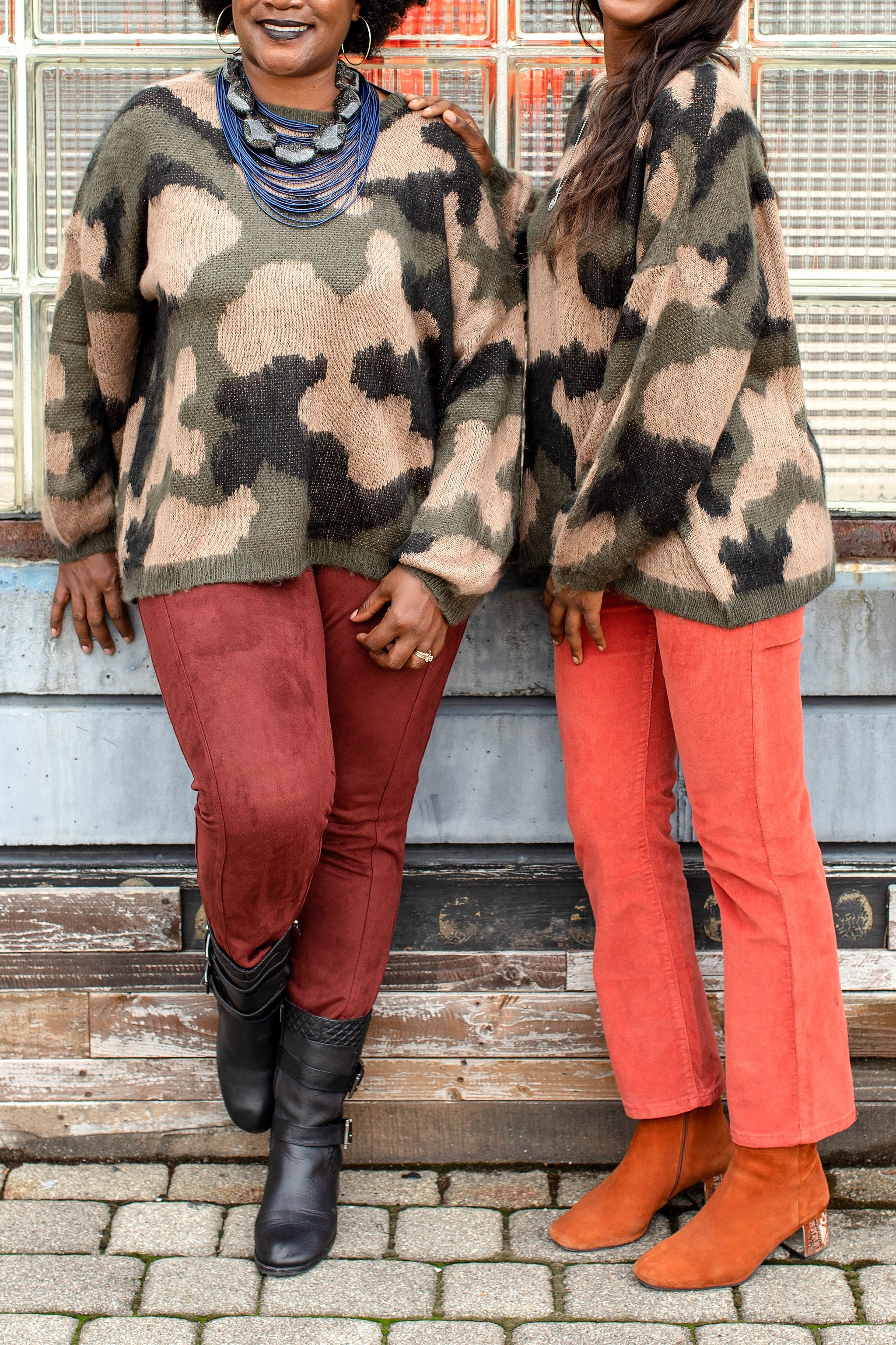 Sista Soldier Camouflage Sweater