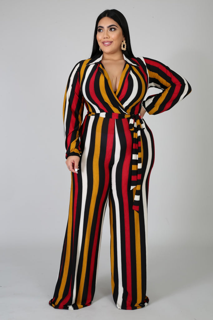 Pin Up Baby Jumpsuit-Curvy Girl