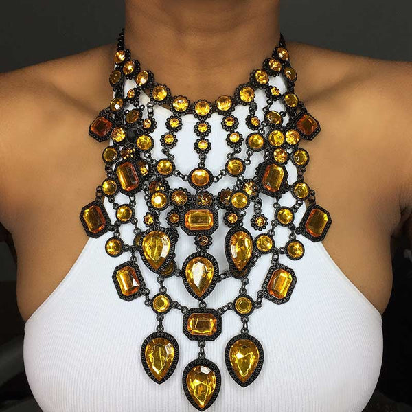 Cristal fabulous  statement necklace