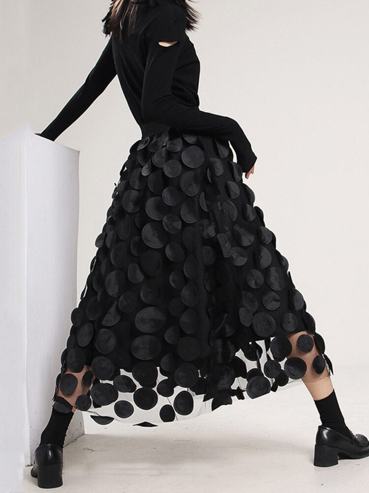 The Dots have it Tulle Skirt