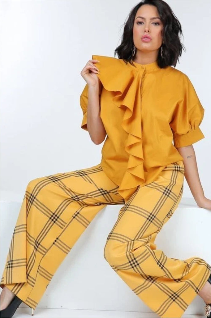 Not so Basic Plaid Pants